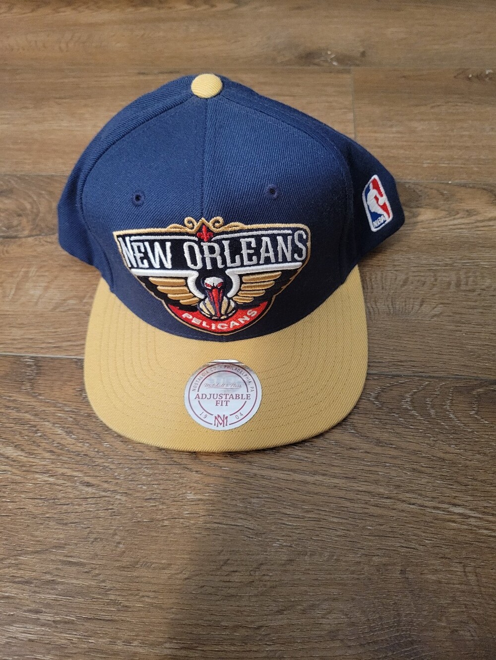 Hat on Wood Floor